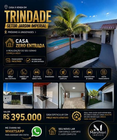 Casa, 3 quartos - Foto 1