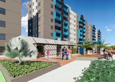 Apartamento, 2 quartos, 56 m² - Foto 3