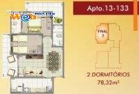 Apartamento, 2 quartos, 74 m² - Foto 1