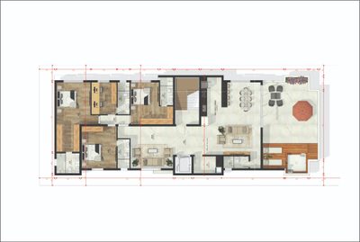 Cobertura, 4 quartos, 231 m² - Foto 1