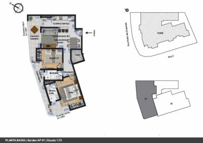 Apartamento, 2 quartos, 82 m² - Foto 2