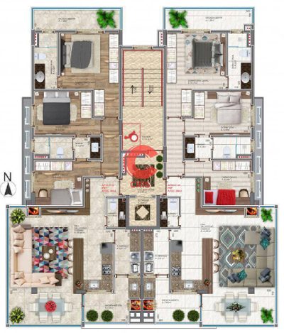 Apartamento, 3 quartos, 122 m² - Foto 4