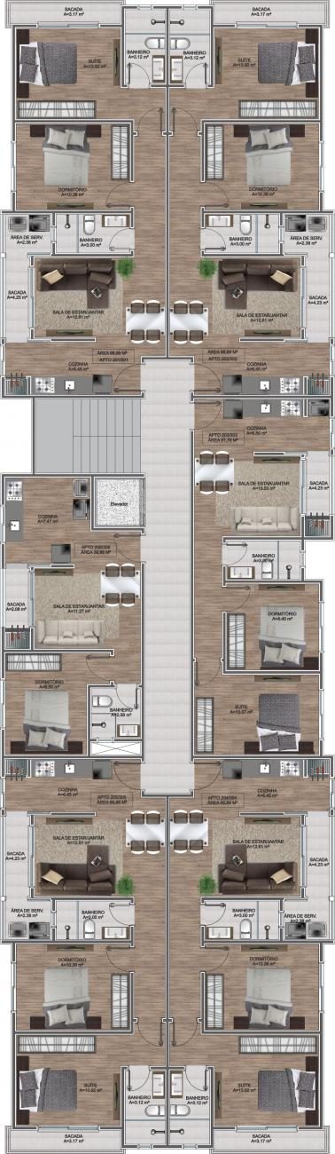 Apartamento, 2 quartos, 67 m² - Foto 4