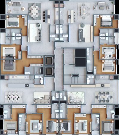 Apartamento, 3 quartos, 202 m² - Foto 2