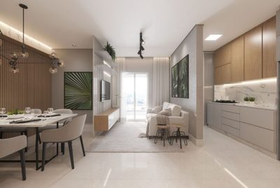 Apartamento, 2 quartos, 59 m² - Foto 3