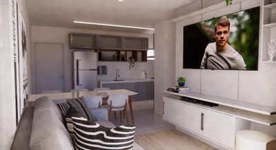 Apartamento, 3 quartos, 64 m² - Foto 1