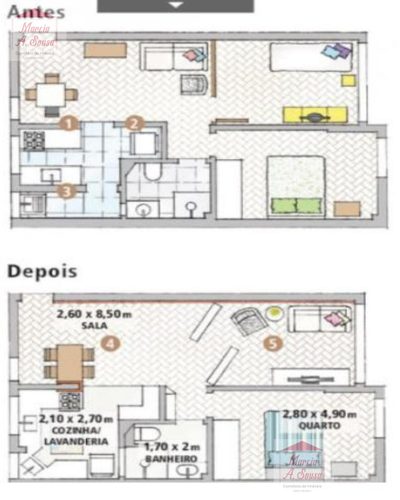 Apartamento, 1 quarto, 53 m² - Foto 5