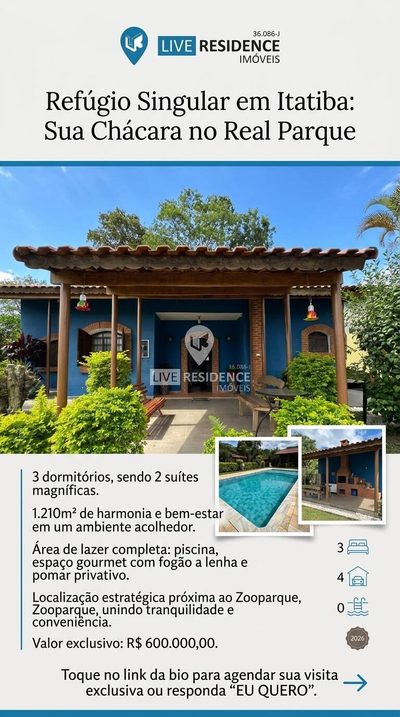 Casa, 3 quartos, 130 m² - Foto 1