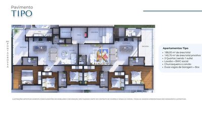 Apartamento, 3 quartos, 140 m² - Foto 4
