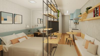 Apartamento, 1 quarto, 25 m² - Foto 5