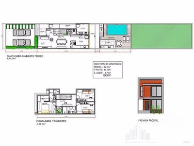 Casa, 3 quartos, 134 m² - Foto 2