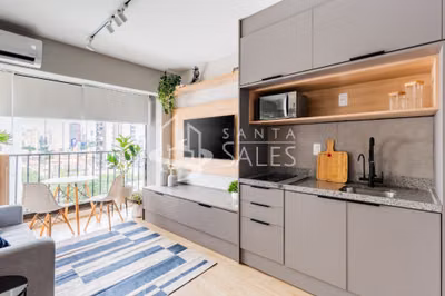 Kitnet-Studio, 28 m² - Foto 1