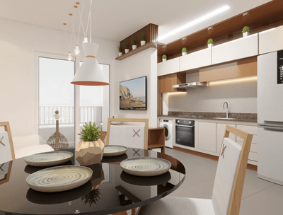 Apartamento, 2 quartos, 54 m² - Foto 3