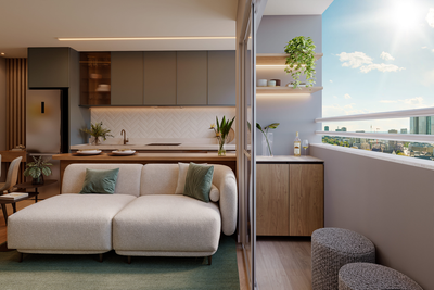 Apartamento, 2 quartos, 44 m² - Foto 3