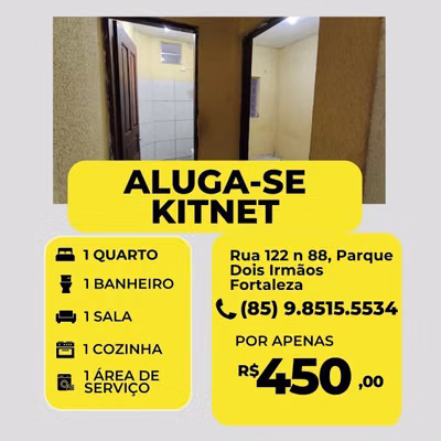 Casa, 1 quarto, 28 m² - Foto 1