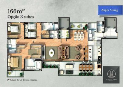 Apartamento, 4 quartos, 166 m² - Foto 5