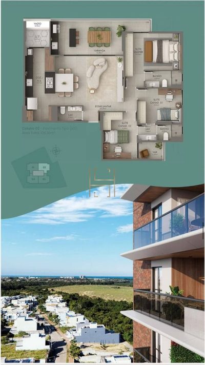 Apartamento, 3 quartos, 130 m² - Foto 4