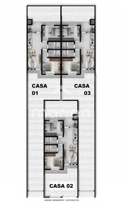Casa, 2 quartos, 50 m² - Foto 5