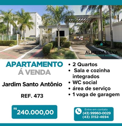 Apartamento, 2 quartos - Foto 1