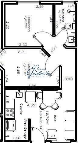 Apartamento, 2 quartos, 48 m² - Foto 2
