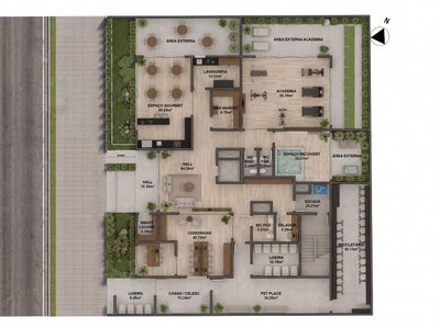 Apartamento, 1 quarto, 20 m² - Foto 3