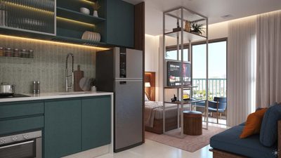 Apartamento, 1 quarto, 25 m² - Foto 5