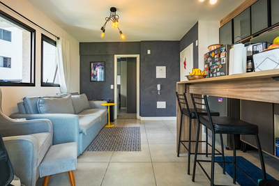 Apartamento, 1 quarto, 43 m² - Foto 1