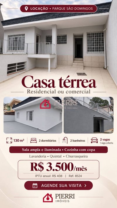 Casa, 2 quartos, 130 m² - Foto 1
