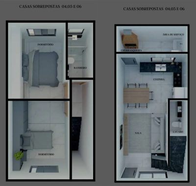 Casa, 2 quartos, 63 m² - Foto 4