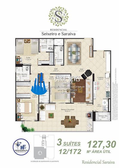 Apartamento, 1 quarto, 52 m² - Foto 2