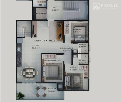 Apartamento, 3 quartos, 90 m² - Foto 5