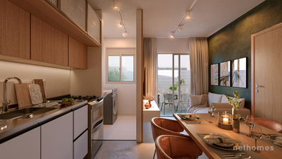 Apartamento, 2 quartos, 42 m² - Foto 3