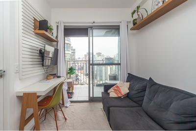 Apartamento, 1 quarto, 27 m² - Foto 1