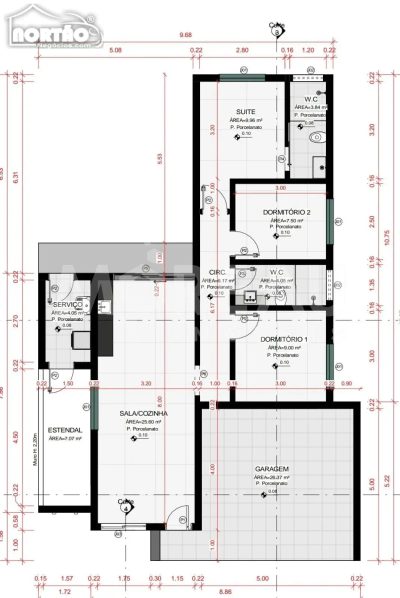 Casa, 3 quartos, 113 m² - Foto 3