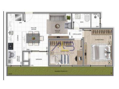 Apartamento, 2 quartos, 52 m² - Foto 5
