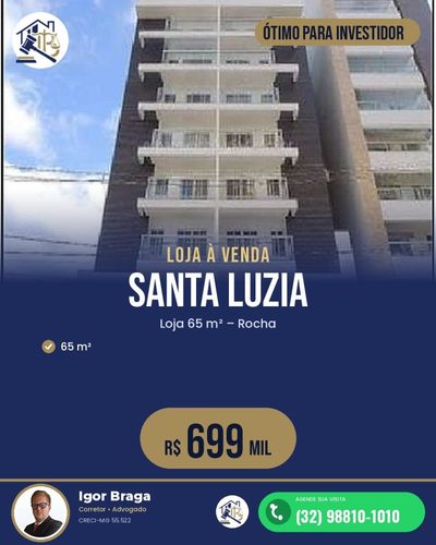 Loja-Salão, 65 m² - Foto 1