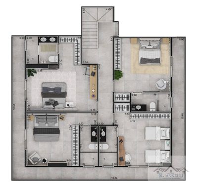 Apartamento, 4 quartos, 297 m² - Foto 3