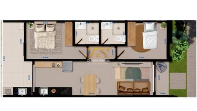 Casa de Condomínio, 2 quartos - Foto 5