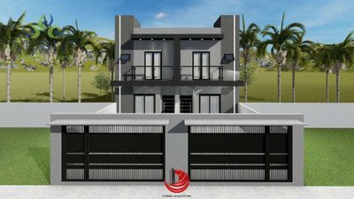 Sobrado, 3 quartos, 107 m² - Foto 1