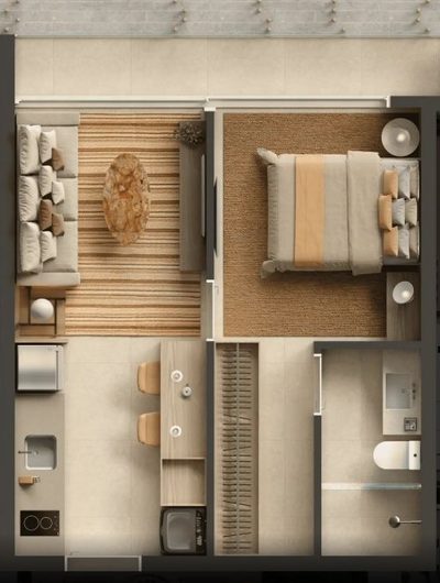 Apartamento, 1 quarto, 39 m² - Foto 4
