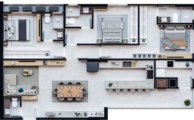 Apartamento, 2 quartos, 85 m² - Foto 4