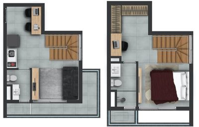 Apartamento, 1 quarto, 55 m² - Foto 4