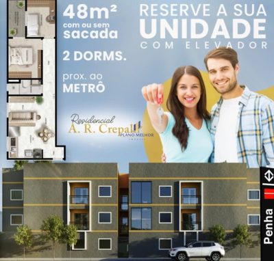 Apartamento, 2 quartos, 48 m² - Foto 3