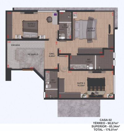 Casa, 3 quartos, 183 m² - Foto 4
