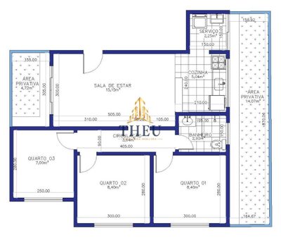 Apartamento, 3 quartos - Foto 3