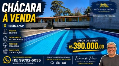 Chácara, 4 quartos, 1600 m² - Foto 1