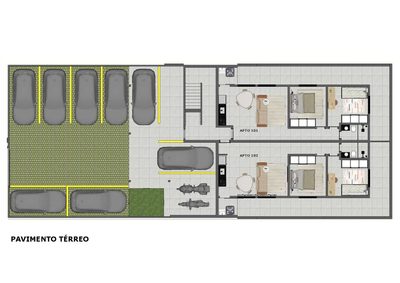 Apartamento, 2 quartos, 50 m² - Foto 2