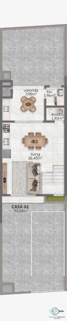 Sobrado, 2 quartos, 93 m² - Foto 5