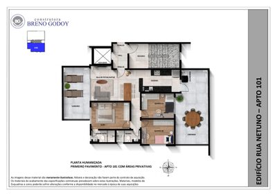 Apartamento, 3 quartos, 108 m² - Foto 3