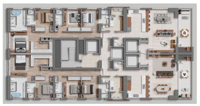 Apartamento, 4 quartos, 653 m² - Foto 1
